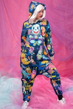 Cheapest 👍 BADINKA Blue Rabbidelic Onesie 🎁