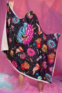 Badinka Shop 11 Outlet โญ BADINKA Space Munchiez Hoodie Blanket โ๏ธ