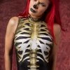 Discount 💯 BADINKA Graveyard Skeleton Sleeveless Costume 😍 2 Discount 💯 BADINKA Graveyard Skeleton Sleeveless Costume 😍 -Badinka Shop 1 HR rev