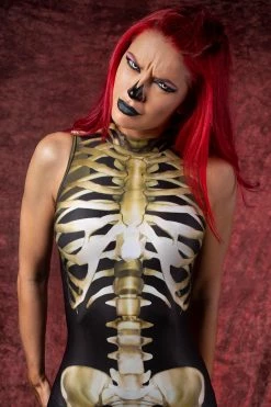Discount ๐ฏ BADINKA Graveyard Skeleton Sleeveless Costume ๐