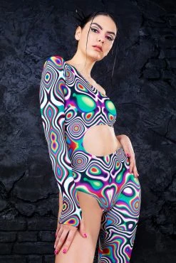 Flash Sale ๐งจ BADINKA Prisma Melt Asymmetrical Costume ๐