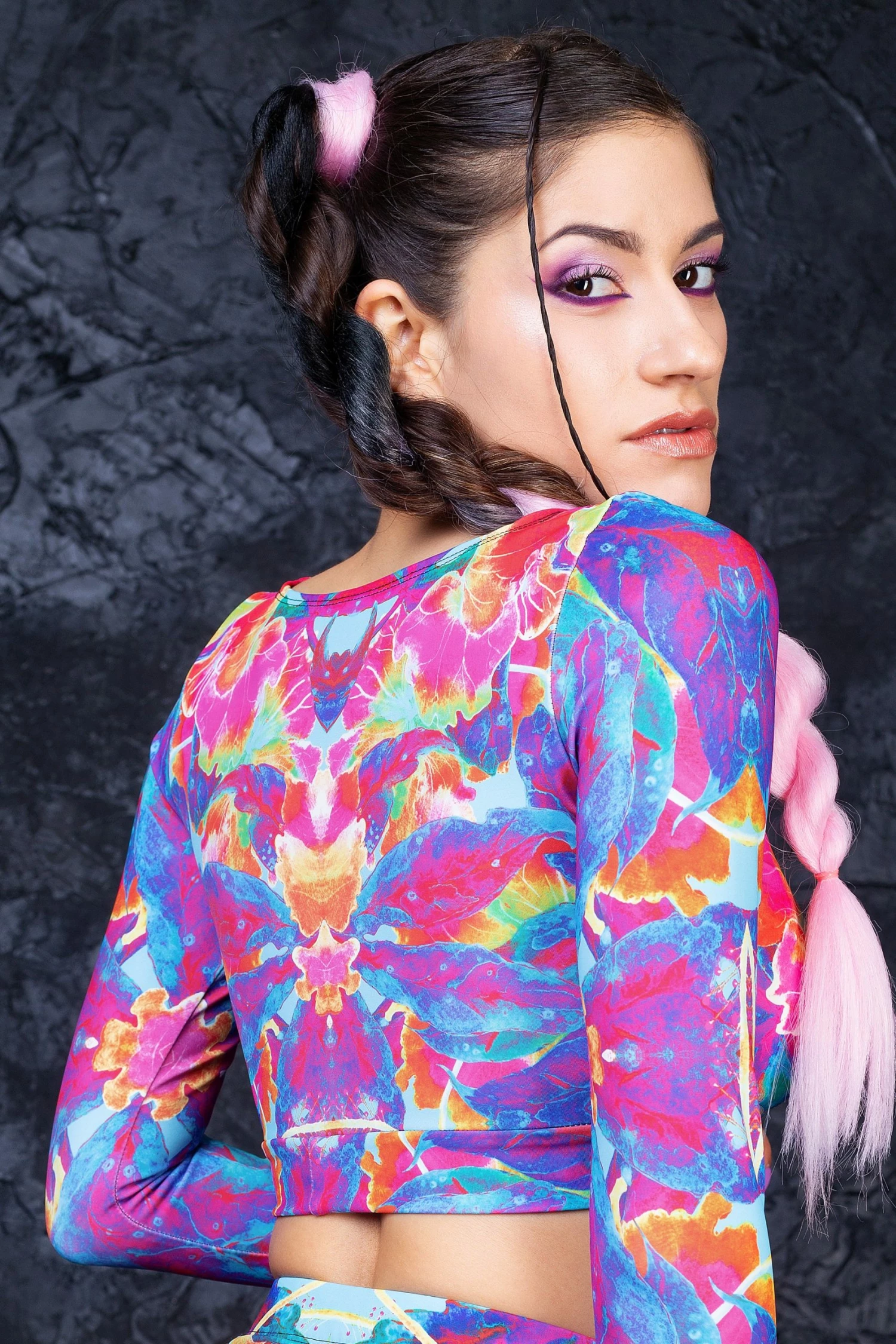 New ๐งจ BADINKA Psy Hibiscus Long Belt Top โ 4 New ๐งจ BADINKA Psy Hibiscus Long Belt Top โ - Image 2