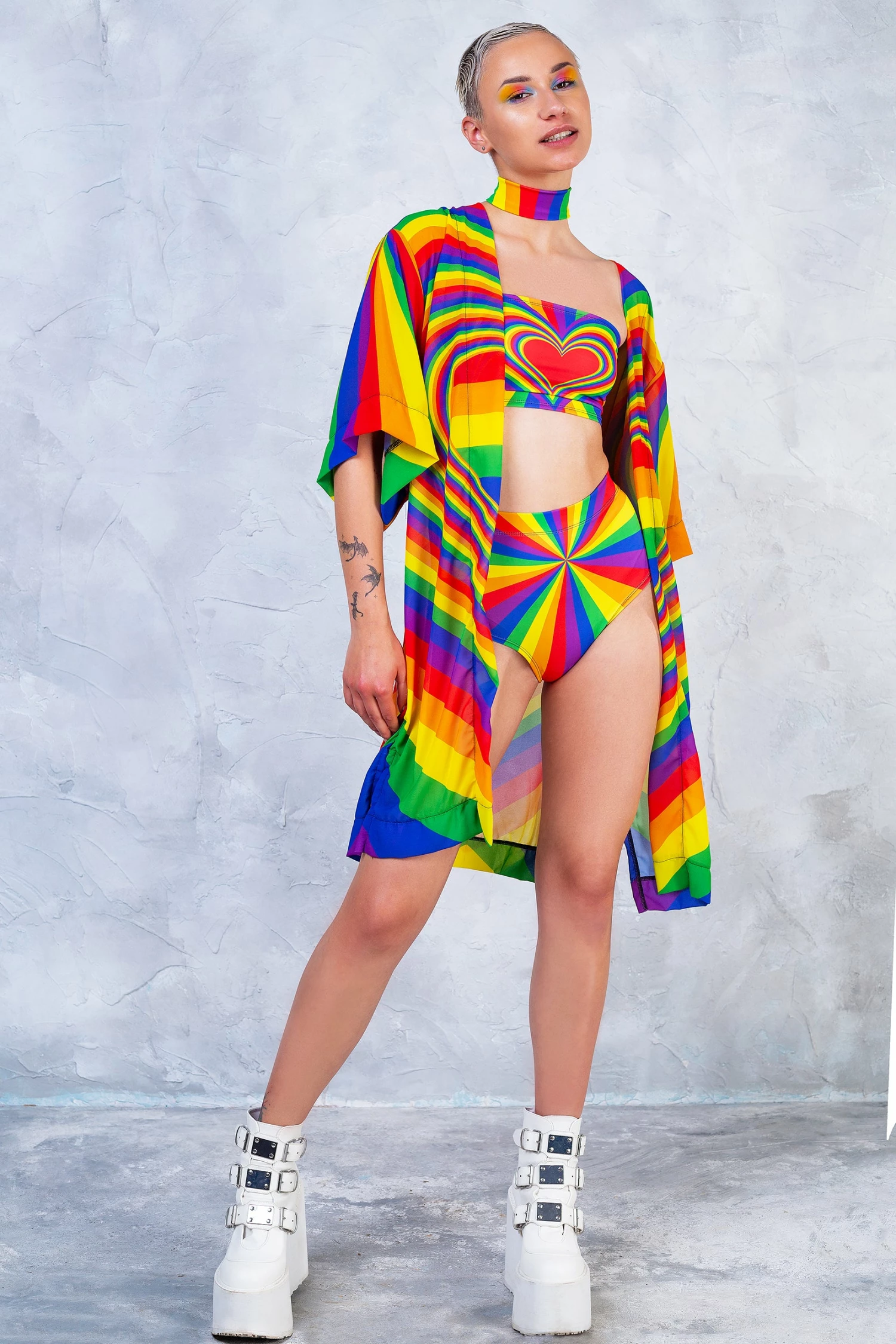 Best Sale 🌟 BADINKA Prism Feel Rave Robe 🛒 4 Best Sale 🌟 BADINKA Prism Feel Rave Robe 🛒 - Image 2