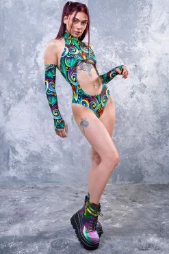 Budget 🤩 BADINKA Night Elf Cut Out Bodysuit 🥰 -Badinka Shop 2 4 2