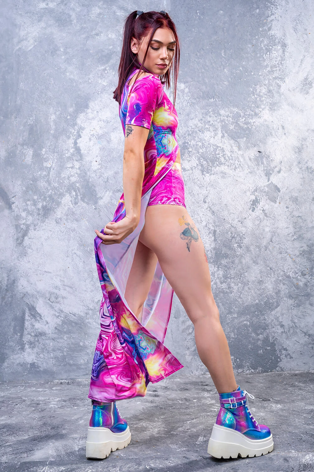 Cheapest ๐ BADINKA ๐ฌ Candy Flip EZ Maxi Rave Outfit ๐งจ 4 Cheapest ๐ BADINKA ๐ฌ Candy Flip EZ Maxi Rave Outfit ๐งจ - Image 2