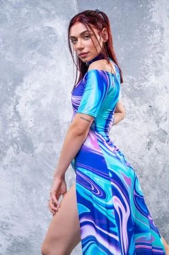 Flash Sale 😀 BADINKA Fierce Fluid EZ Maxi Rave Outfit 😉 -Badinka Shop 2 7 2