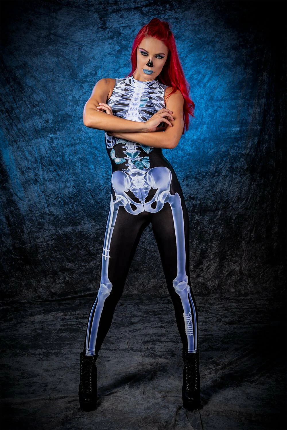 Budget π BADINKA X-Ray Skeleton Sleeveless Costume π₯° 4 Budget π BADINKA X-Ray Skeleton Sleeveless Costume π₯° - Image 2