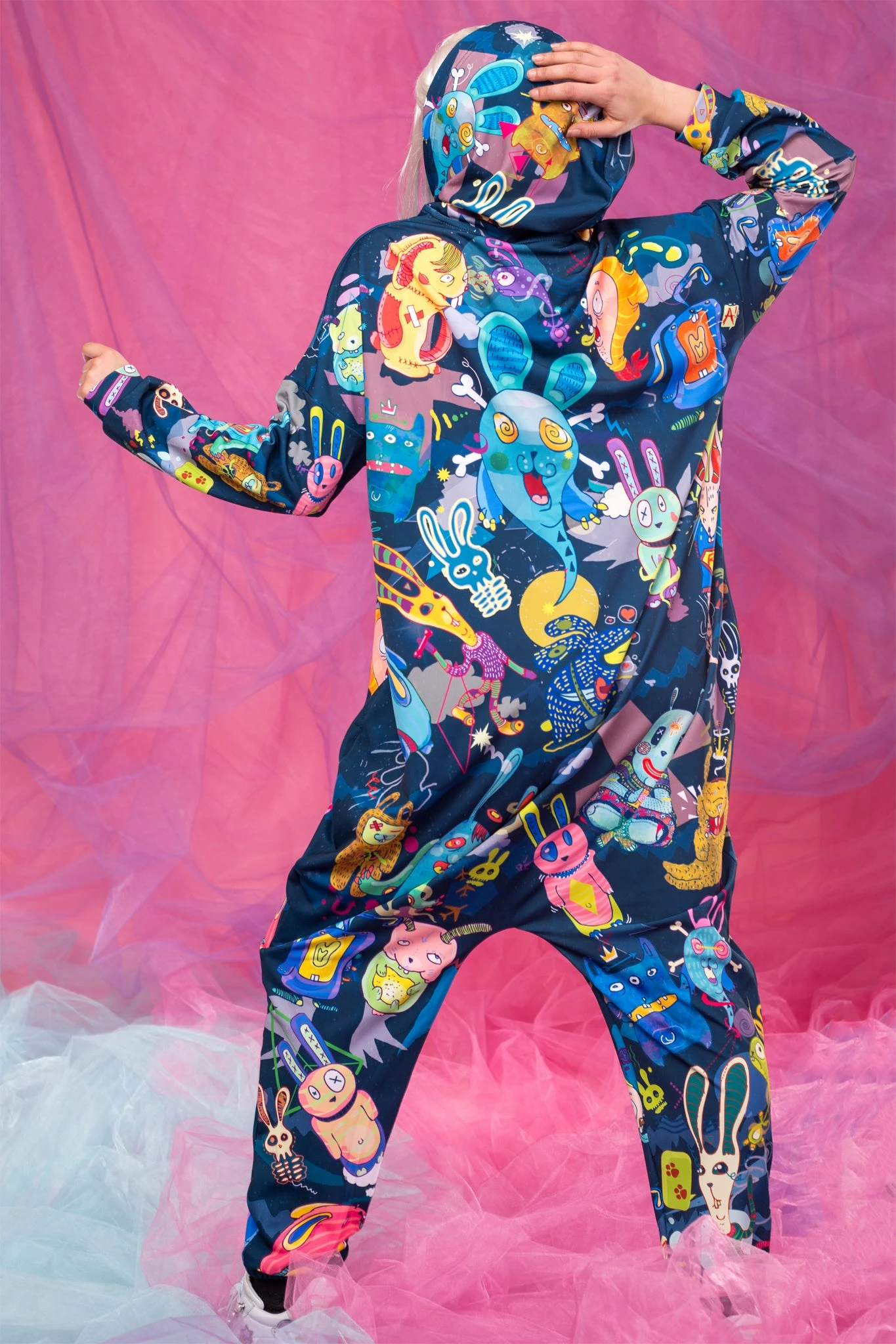 Cheapest π BADINKA Blue Rabbidelic Onesie π 5 Cheapest π BADINKA Blue Rabbidelic Onesie π - Image 3