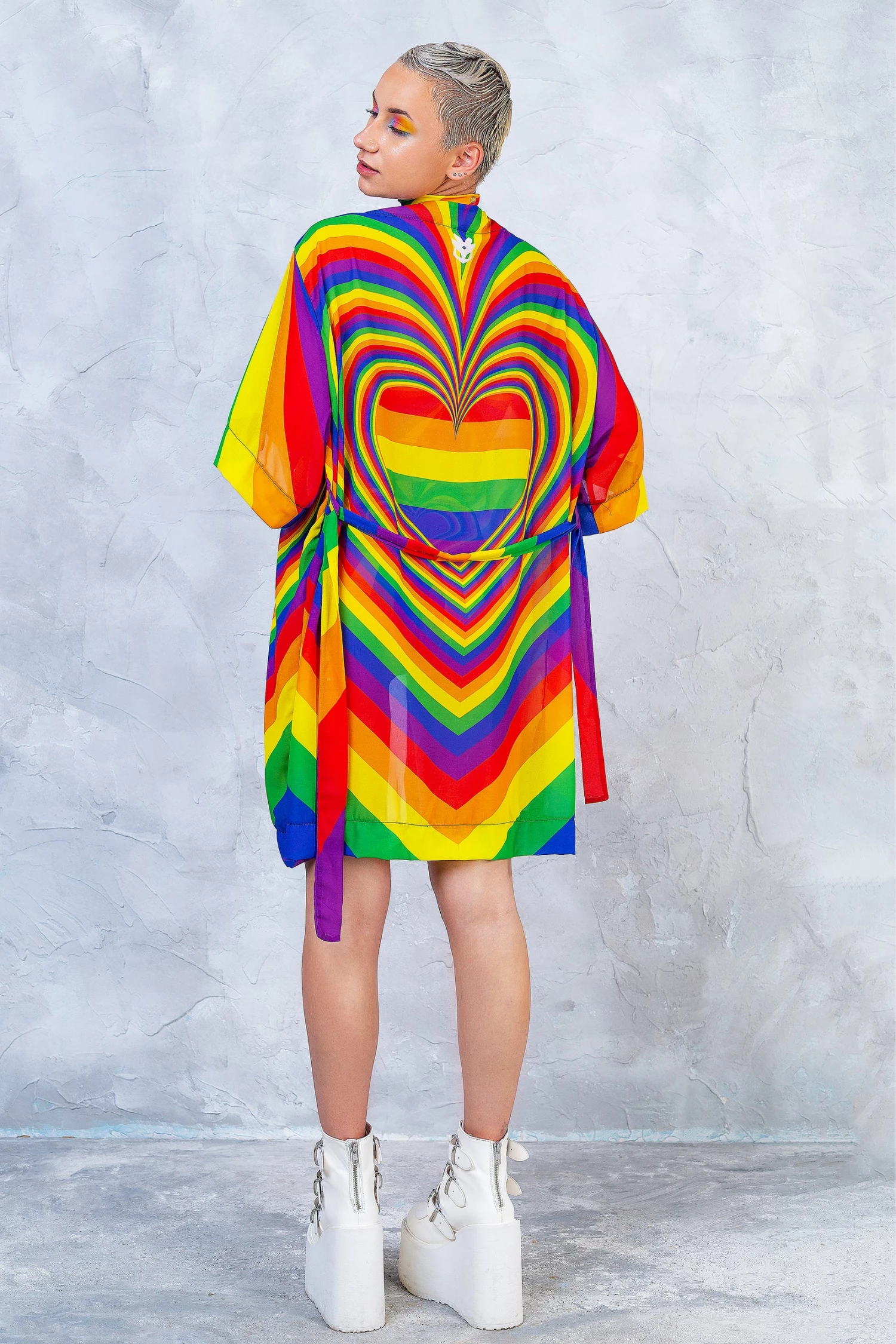 Best Sale 🌟 BADINKA Prism Feel Rave Robe 🛒 5 Best Sale 🌟 BADINKA Prism Feel Rave Robe 🛒 - Image 3