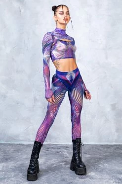 Buy ❤️ BADINKA Fata Morgana Mesh 2 Piece Shrug Top 😀 -Badinka Shop 3 9d408c30 046e 475b 9f46 8f0aef348d14