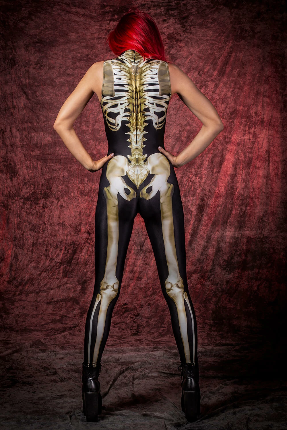 Discount π― BADINKA Graveyard Skeleton Sleeveless Costume π 5 Discount π― BADINKA Graveyard Skeleton Sleeveless Costume π - Image 3