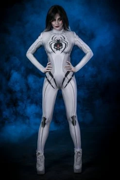 Discount 😉 BADINKA White Widow Costume 😉 -Badinka Shop 44 3ebe925e 7b71 47ee ba50 44eb846f92c6