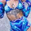 Best Sale 🧨 BADINKA Fierce Fluid Rave Shrug Set 🌟 -Badinka Shop 4 20