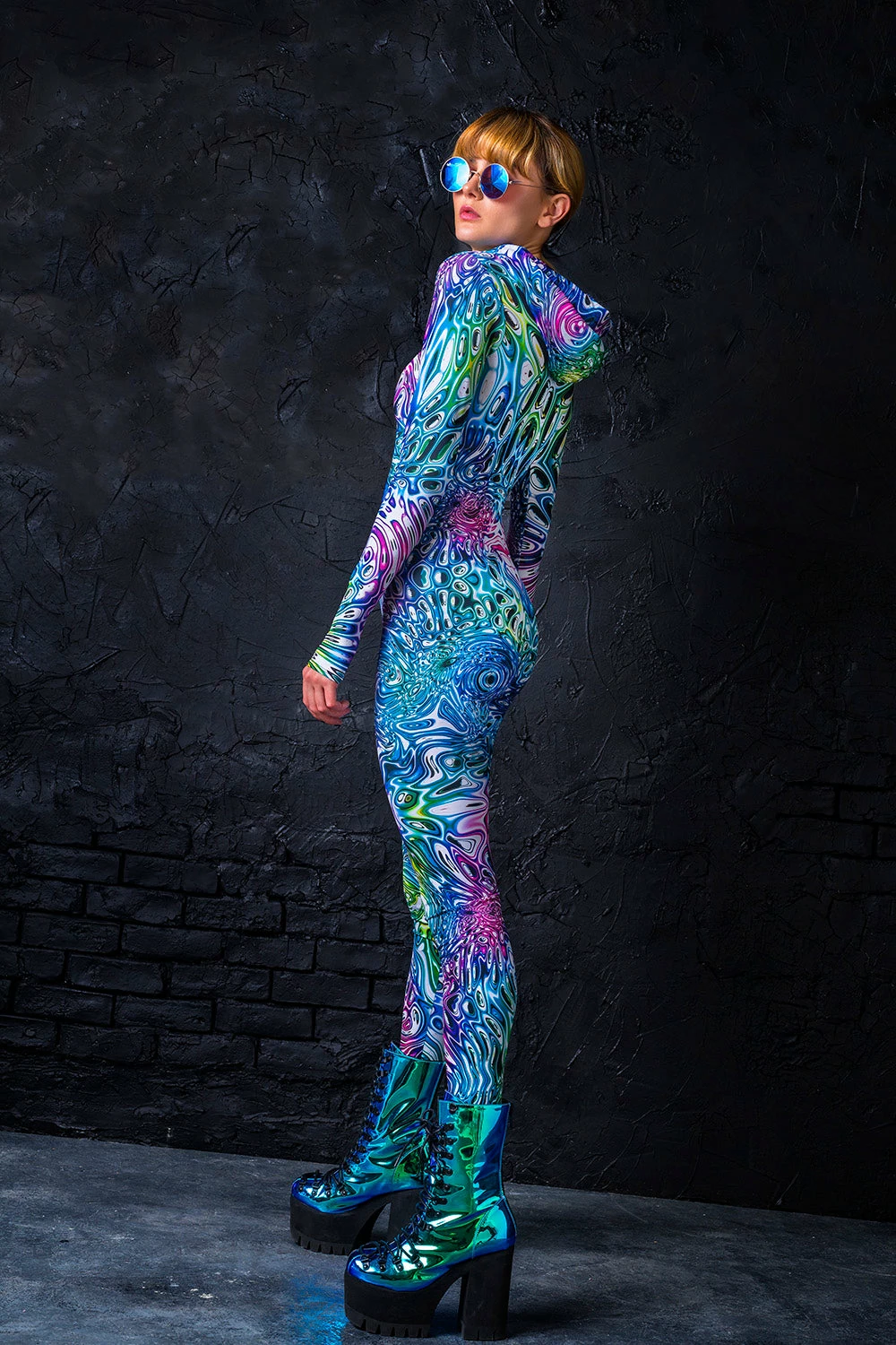 Brand new 🌟 BADINKA Liquid Insect Fit Onesie 🔥 7 Brand new 🌟 BADINKA Liquid Insect Fit Onesie 🔥 - Image 5