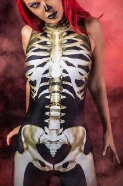 Discount π― BADINKA Graveyard Skeleton Sleeveless Costume π 9 Discount π― BADINKA Graveyard Skeleton Sleeveless Costume π -Badinka Shop 4 HR rev