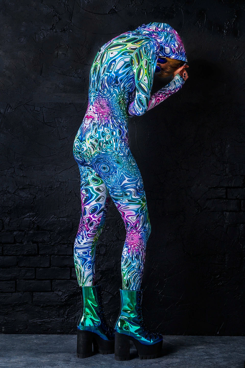 Brand new 🌟 BADINKA Liquid Insect Fit Onesie 🔥 3 Brand new 🌟 BADINKA Liquid Insect Fit Onesie 🔥