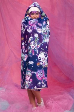 Promo 🔥 BADINKA Psychotropic Jungle Hoodie Blanket 🎉 -Badinka Shop 5 34a335f6 5a9c 4520 920c 0d51338a4b64