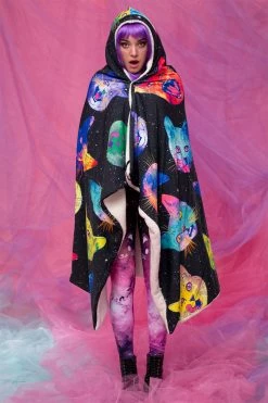 Best reviews of 👍 BADINKA Cosmic Kitties Hoodie Blanket ⭐ -Badinka Shop 5 405940ec df79 47a4 bcf4 ef40541d625c