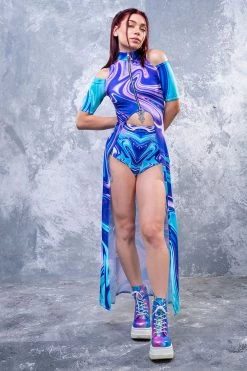 Flash Sale 😀 BADINKA Fierce Fluid EZ Maxi Rave Outfit 😉 -Badinka Shop 5 4 2