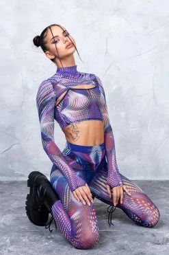 Buy ❤️ BADINKA Fata Morgana Mesh 2 Piece Shrug Top 😀 -Badinka Shop 5 5df7d147 10ac 403b b1ea 686ee745698f