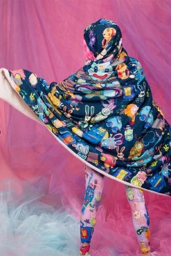 Cheapest 😀 BADINKA Rabbidelic Hoodie Blanket (Blue) 🎁 -Badinka Shop 5 8735e4c8 c550 4505 9ff5 b630908dd8b0