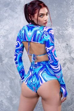 Best Sale 🧨 BADINKA Fierce Fluid Rave Shrug Set 🌟 -Badinka Shop 6 1