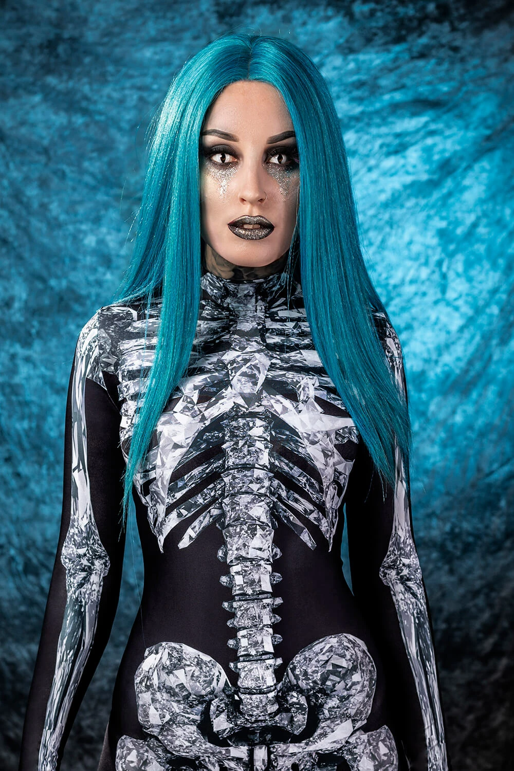 Brand new ❤️ BADINKA Diamond Skeleton Costume ✨ 3 Brand new ❤️ BADINKA Diamond Skeleton Costume ✨