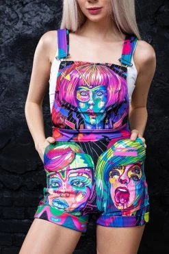 New ๐ BADINKA Duuuh Shorts Dungaree ๐