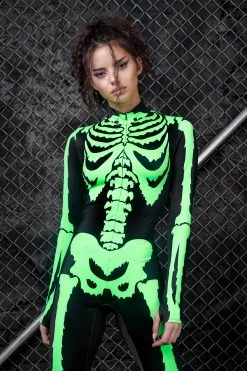 Top 10 ⌛ BADINKA Acid Neon Skeleton Costume 👍 -Badinka Shop IMG 1882
