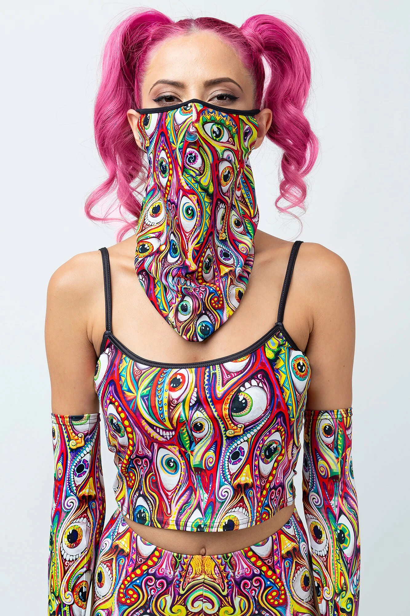 Buy π₯° BADINKA Trippy Eyez Bandana Set π 5 Buy π₯° BADINKA Trippy Eyez Bandana Set π - Image 3