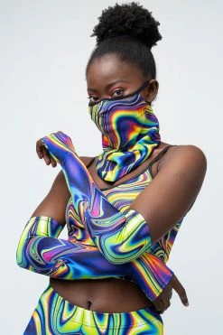 Outlet 🧨 BADINKA Jaded Liquid Bandana Set 😉