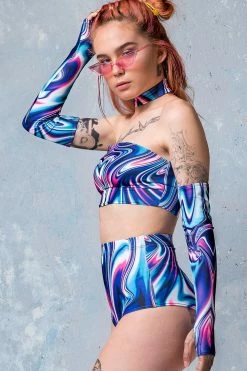 Brand new 🔔 BADINKA Frenzy Liquid Shorts ❤️ -Badinka Shop il fullxfull.1879167666 p2pk