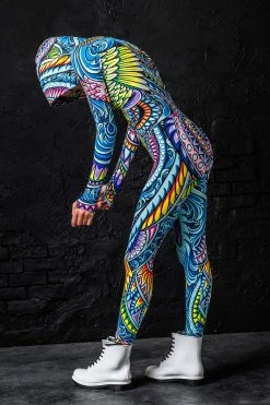 Budget 🛒 BADINKA Cyan Birdy Fit Onesie 😀 -Badinka Shop il fullxfull.1925575648 bw14