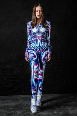 Hot Sale 🛒 BADINKA Frenzy Liquid Fit Onesie 🛒 -Badinka Shop il fullxfull.1973133355 jl6n