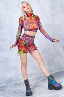 Cheapest โญ BADINKA Tropical Punch Mesh Rave Top ๐ 8 Cheapest โญ BADINKA Tropical Punch Mesh Rave Top ๐ -Badinka Shop il fullxfull.3928159352 d7t6