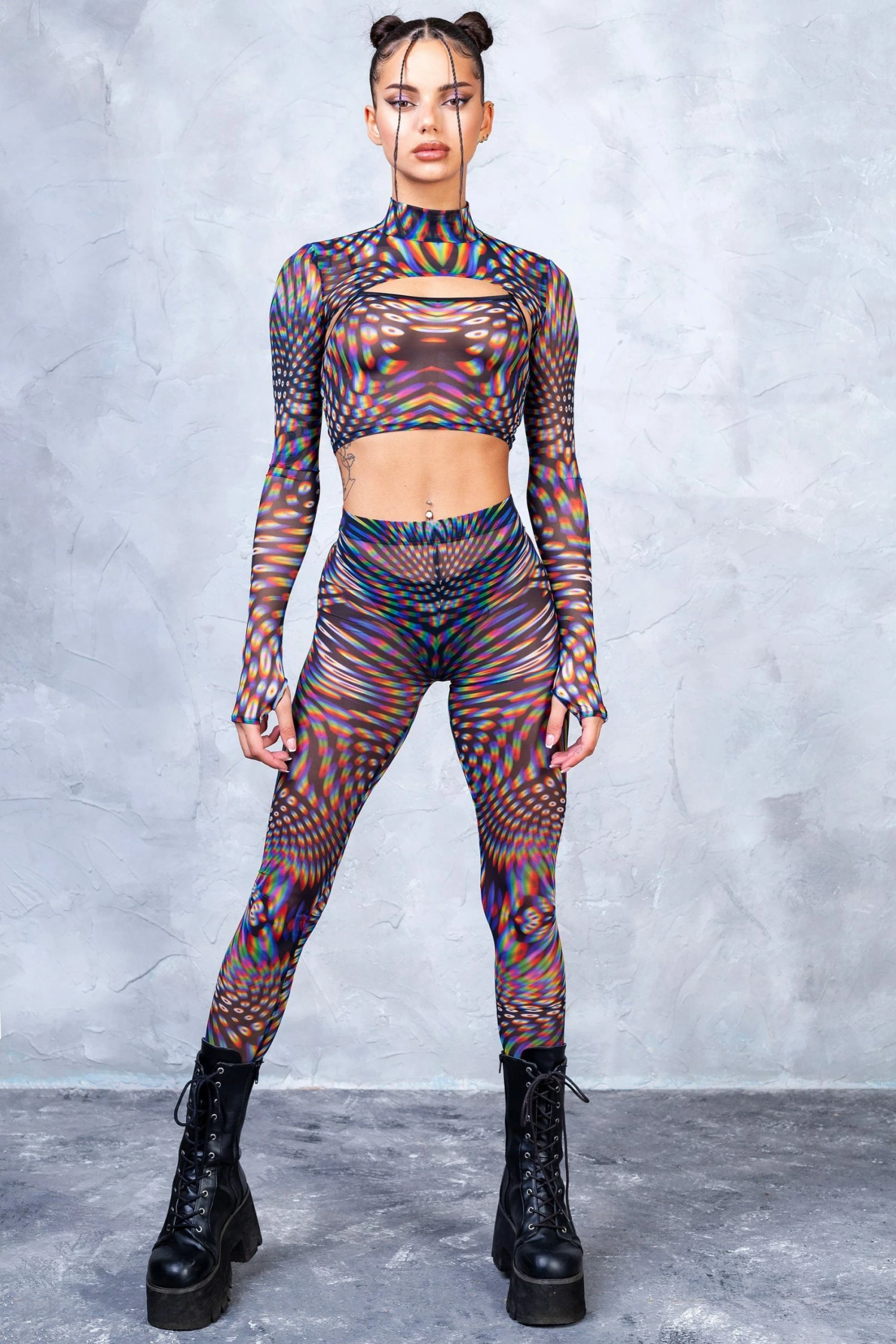 Best Pirce π₯ Badinka Pulsar Mesh Leggings π 7 Best Pirce π₯ Badinka Pulsar Mesh Leggings π - Image 5