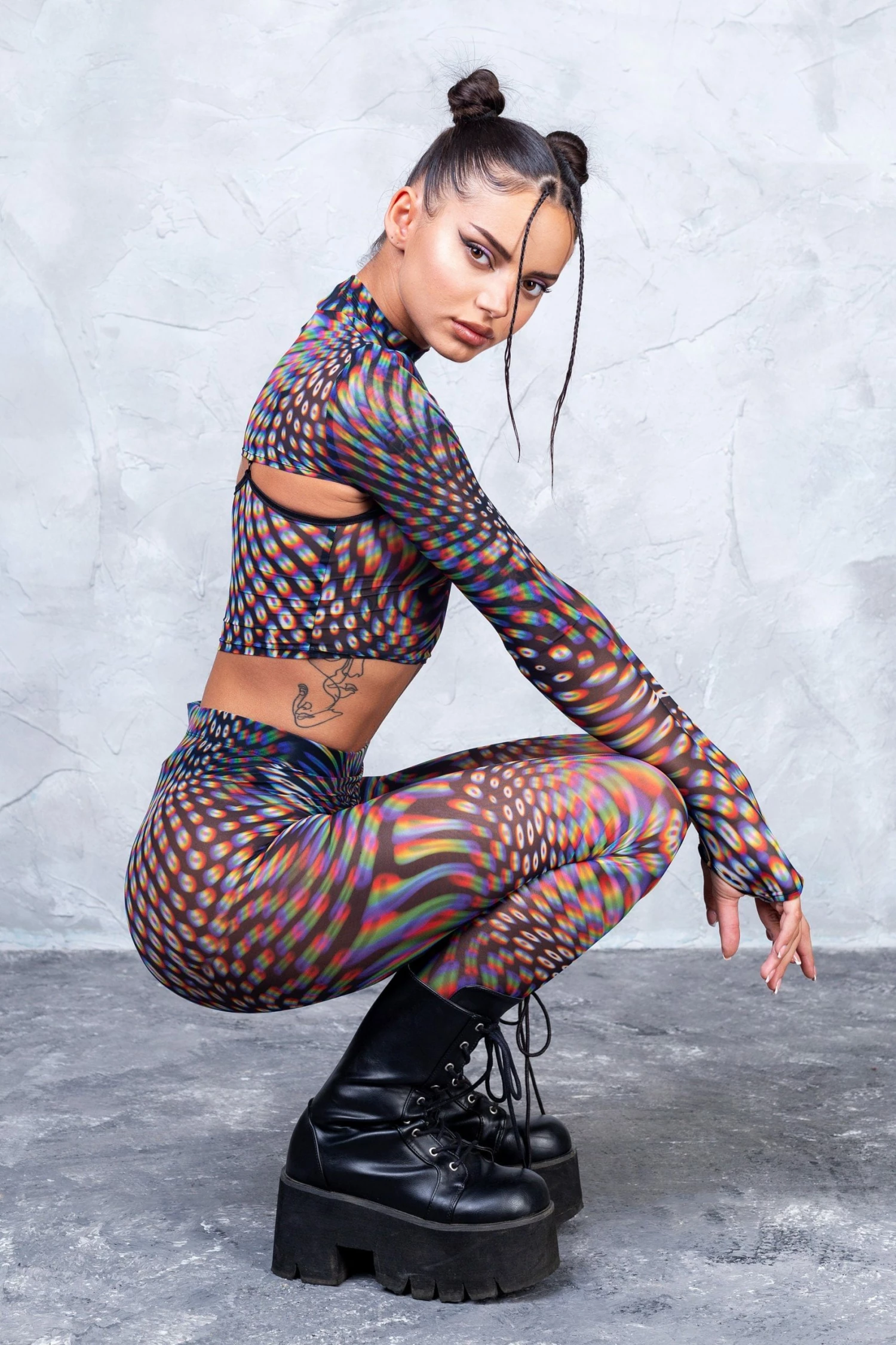 Best Pirce π₯ Badinka Pulsar Mesh Leggings π 6 Best Pirce π₯ Badinka Pulsar Mesh Leggings π - Image 4