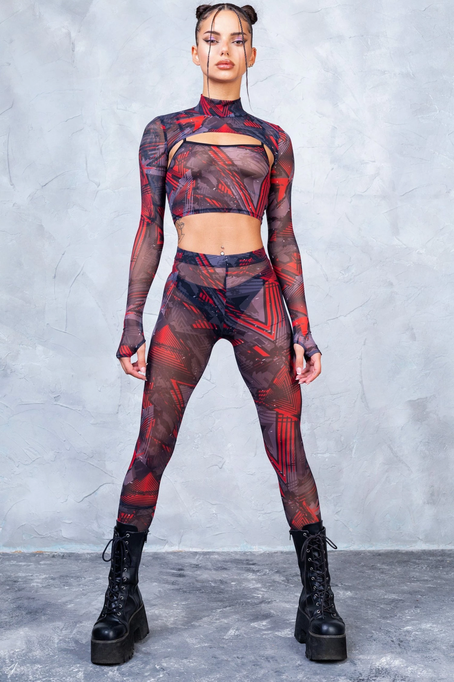 Best Pirce 😍 Badinka Futura Mesh Leggings 😀 7 Best Pirce 😍 Badinka Futura Mesh Leggings 😀 - Image 5