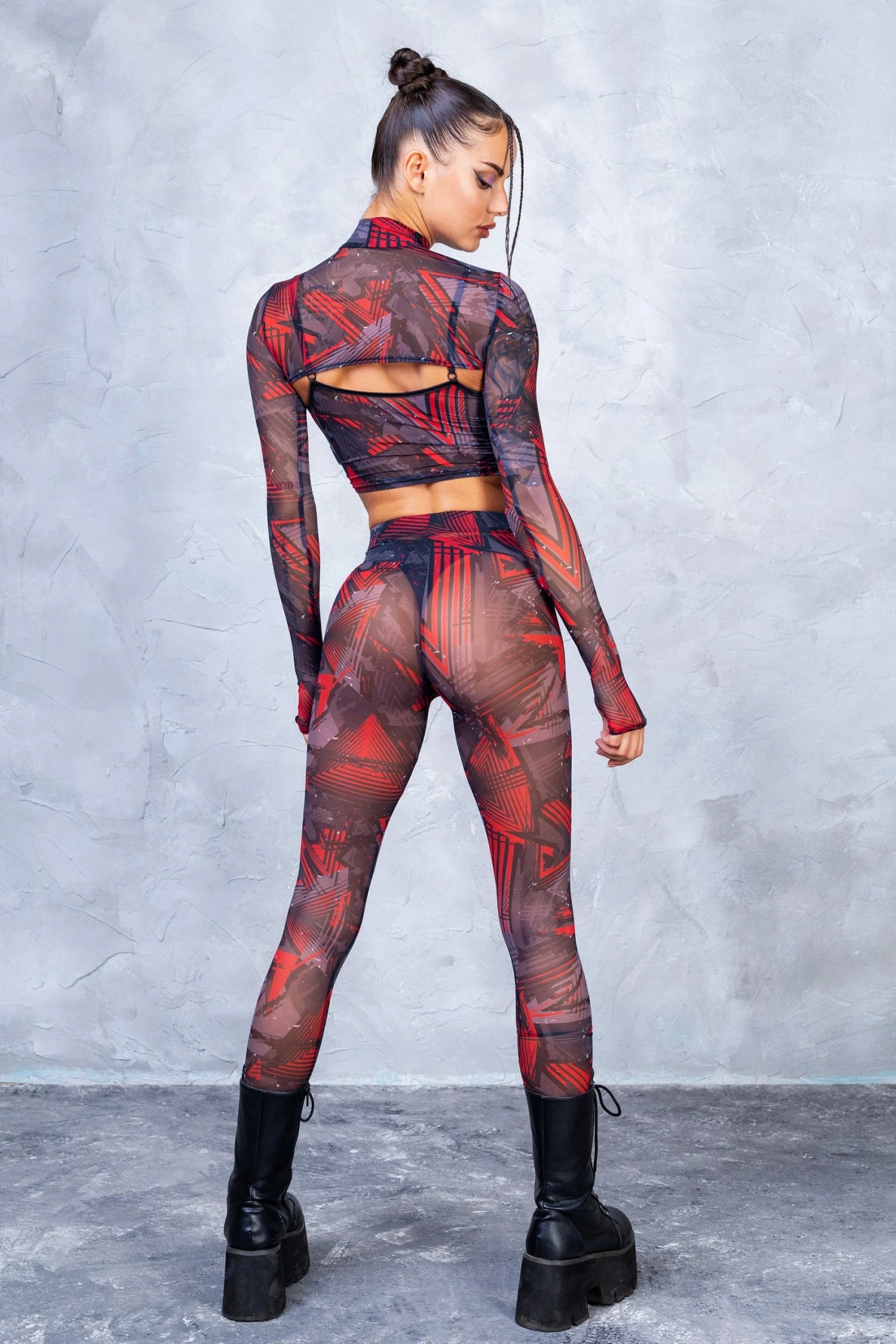 Best Pirce 😍 Badinka Futura Mesh Leggings 😀 5 Best Pirce 😍 Badinka Futura Mesh Leggings 😀 - Image 3