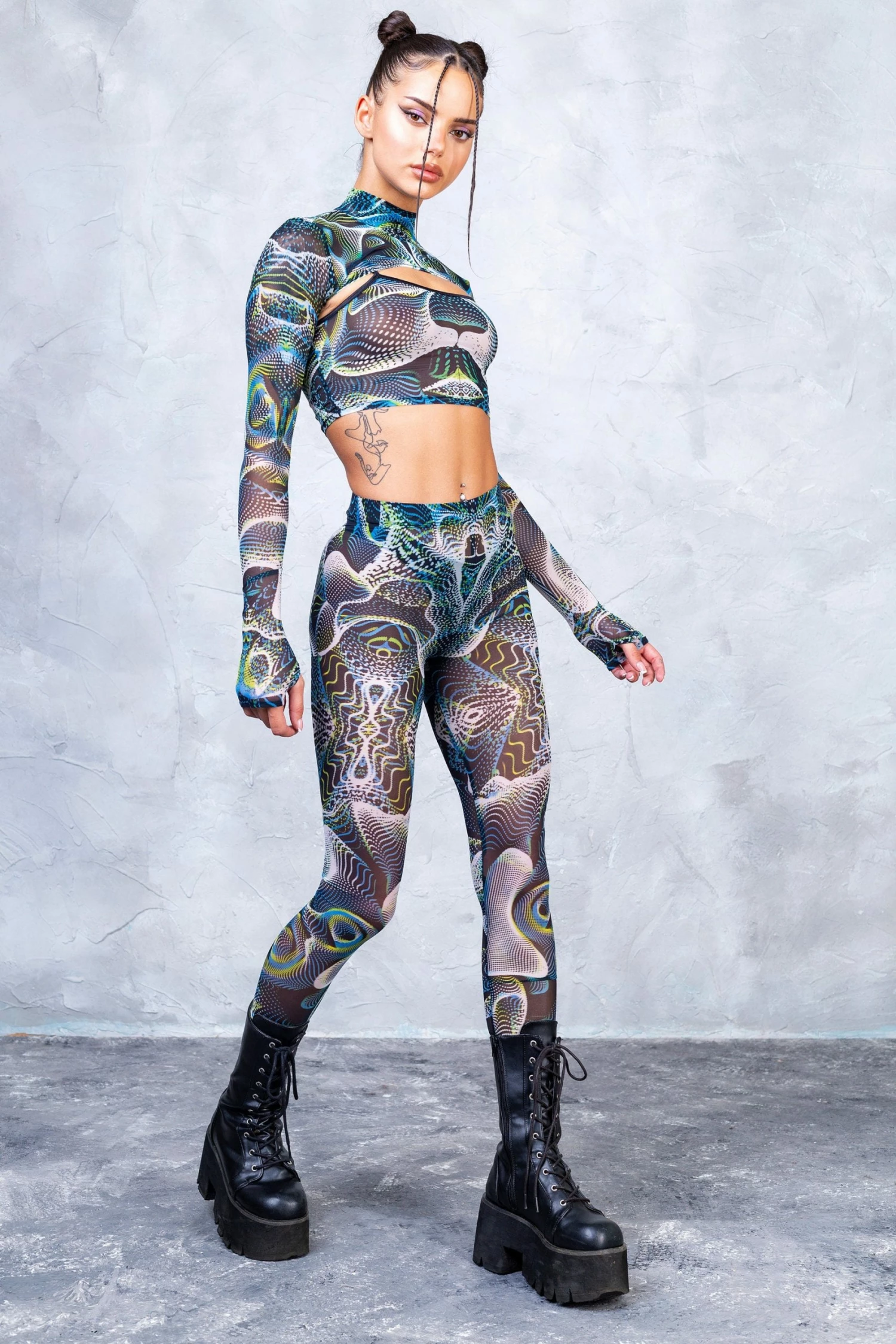 Promo π Badinka Vapor Trance Mesh Leggings π 9 Promo π Badinka Vapor Trance Mesh Leggings π - Image 7
