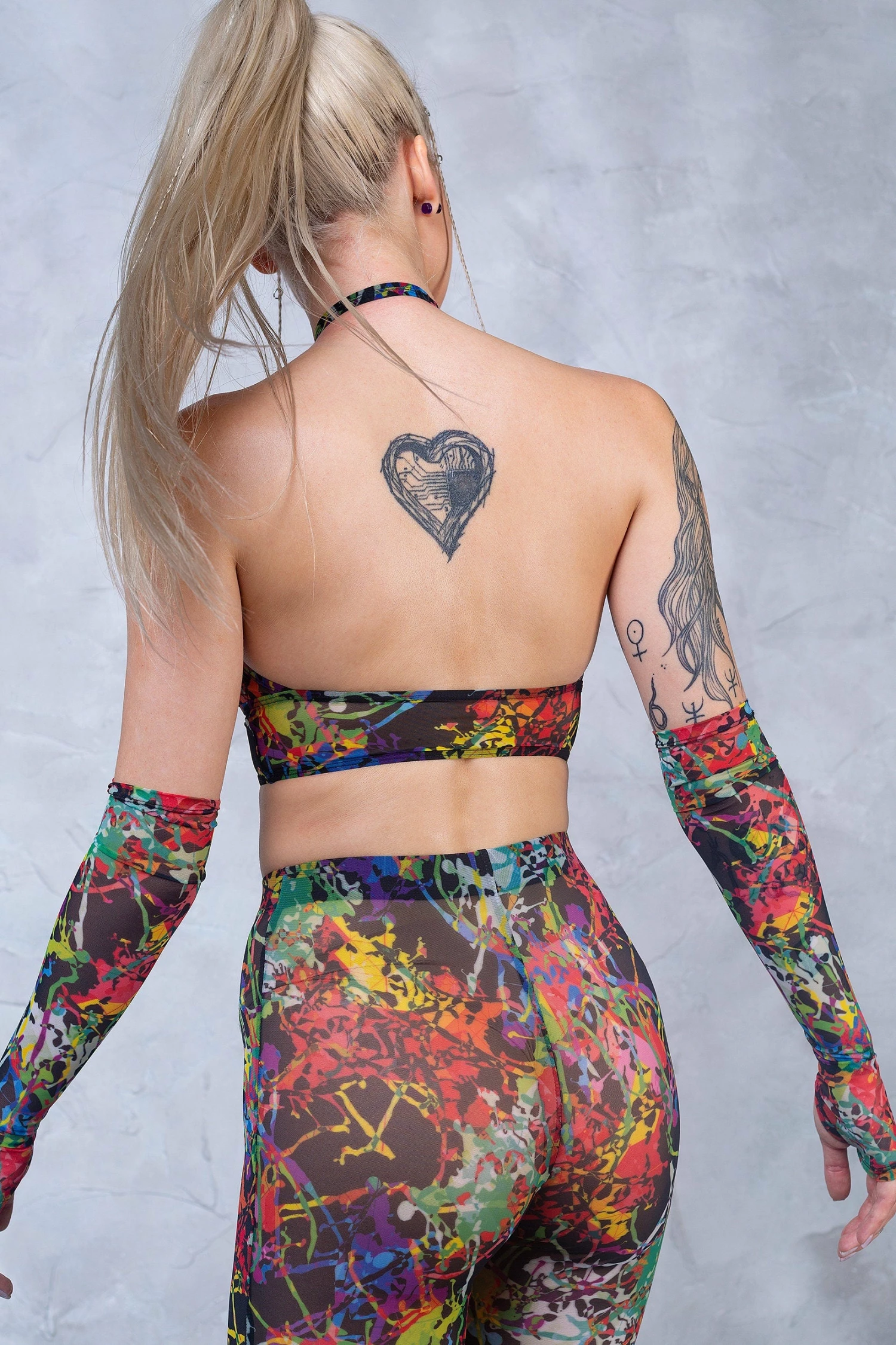 Brand new ๐ BADINKA Splash Halter Criss Cross Mesh Top โจ 4 Brand new ๐ BADINKA Splash Halter Criss Cross Mesh Top โจ - Image 2