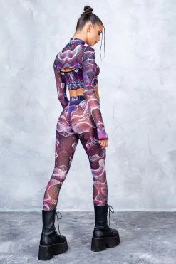 Outlet 🛒 Badinka Vapor Trance Magenta Mesh Leggings 🔔 10 Outlet 🛒 Badinka Vapor Trance Magenta Mesh Leggings 🔔 -Badinka Shop il fullxfull.3992223275 ettm