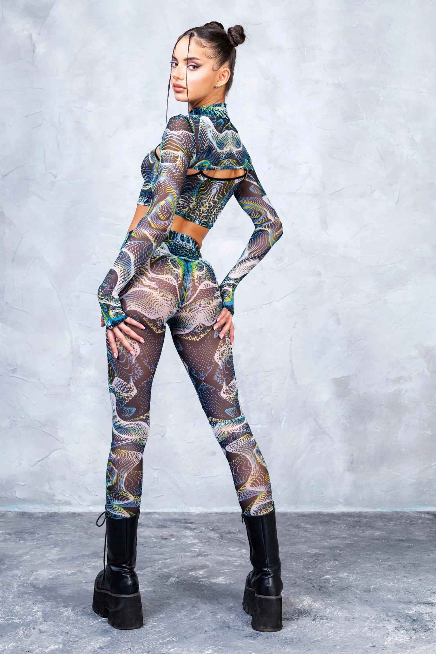 Promo π Badinka Vapor Trance Mesh Leggings π 6 Promo π Badinka Vapor Trance Mesh Leggings π - Image 4